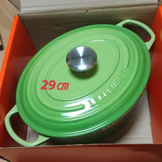 ルクルーゼ(LE CREUSET)のル・クルーゼ    鍋    オーバル29 パーム ★29㎝★(鍋/フライパン)