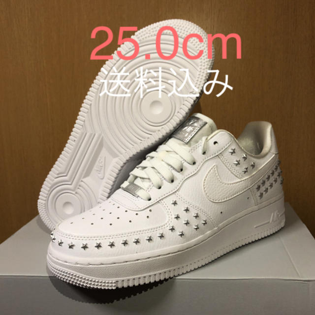 ネット特売 NIKE ☆ AIR FORCE1 ’07 XX STAR STUDDED