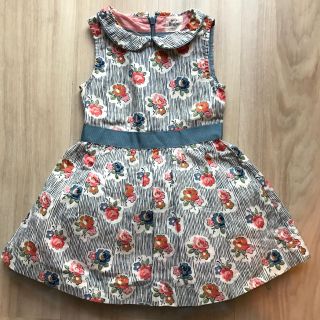 ボーデン(Boden)の美品/ミニボーデン 花柄 ワンピース、チュールスカート付き(ワンピース)