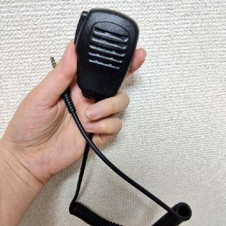 ケンウッド(KENWOOD)の防水プロ用スピーカーマイク付きクリップマイクロホン(スピーカーフォン)(スピーカー)