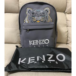 ケンゾー(KENZO)のケンゾー リュック  バックパック グレー(バッグパック/リュック)