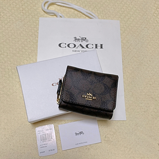 コーチ(COACH)のジュラ様専用【新品】COACH 三つ折り財布  F41302(財布)