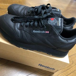 リーボック(Reebok)の新品同様 Reebok リーボック クラシック スニーカー 27cm 黒(スニーカー)