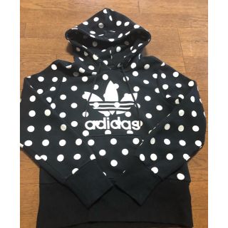 アディダス(adidas)のadidas パーカー（ドット柄　）(パーカー)