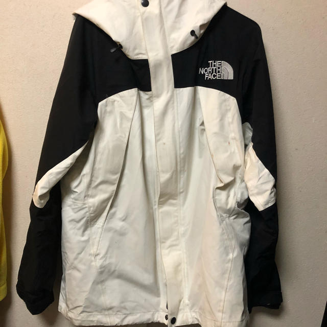 the north Face マウンテンパーカー ホワイト