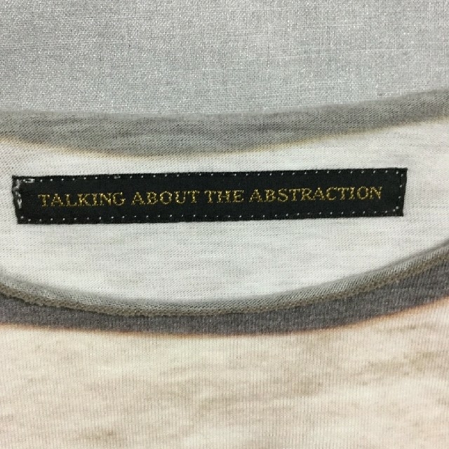 TALKING ABOUT THE ABSTRACTION(トーキングアバウトザアブストラクション)のアル様 talking about the abstraction 七分丈 メンズのトップス(Tシャツ/カットソー(七分/長袖))の商品写真