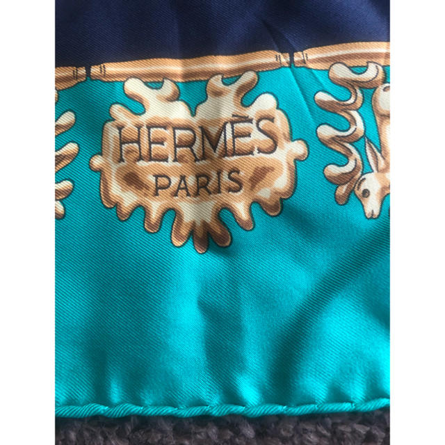 Hermes(エルメス)のHERMES 美品 レディースのファッション小物(バンダナ/スカーフ)の商品写真