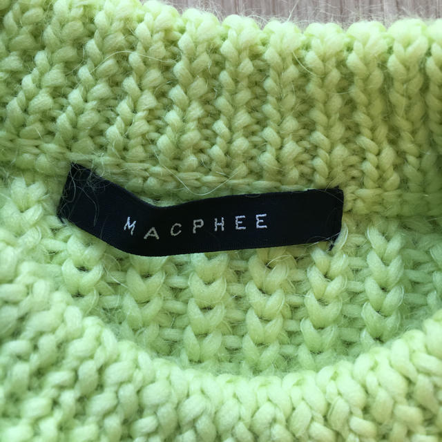 MACPHEE(マカフィー)のMACPHEE マカフィー ざっくりニット レディースのトップス(ニット/セーター)の商品写真