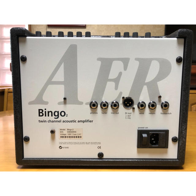 AER アコースティックギターアンプ BINGOⅡ