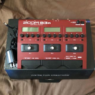 ズーム(Zoom)のzoom b3n ベース マルチエフェクター(ベースエフェクター)