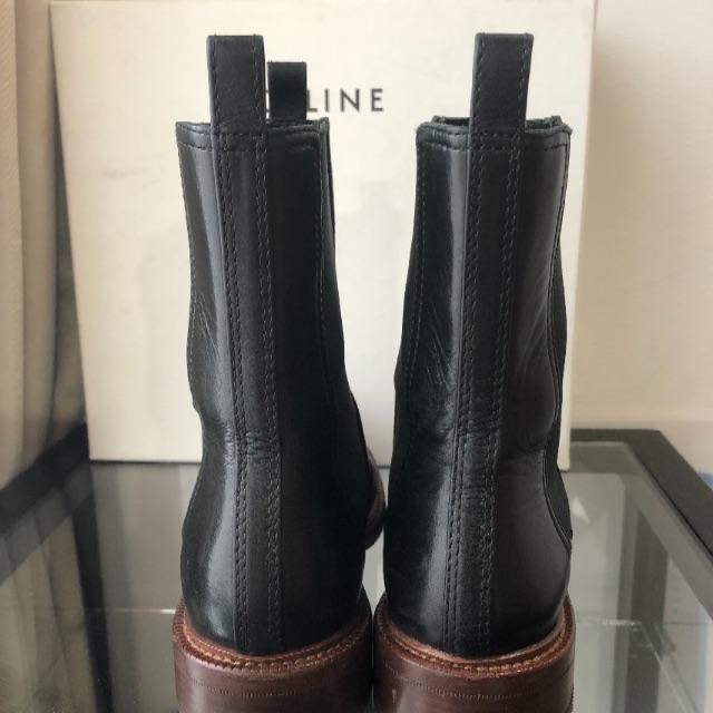 celine(セリーヌ)のCelineサイドゴアブーツ35.5 レディースの靴/シューズ(ブーツ)の商品写真