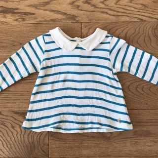 プチバトー(PETIT BATEAU)のプチバトー ボーダーカットソー(シャツ/カットソー)