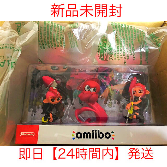 Nintendo Switch(ニンテンドースイッチ)のamiibo スプラトゥーン トリプルセット 新品 エンタメ/ホビーのフィギュア(ゲームキャラクター)の商品写真