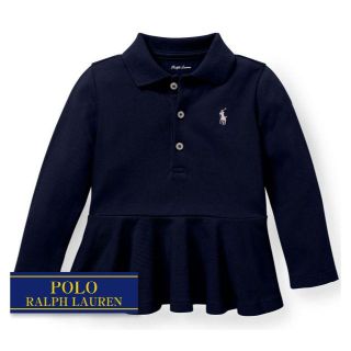 ラルフローレン(Ralph Lauren)の☆新品☆ 85 ラルフローレン コットンメッシュポロシャツ ネイビー 5049(Ｔシャツ)