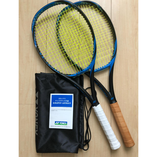 YONEX(ヨネックス)のYONEX(ヨネックス) EZONE 98(Eゾーン98) G2 2本セット  スポーツ/アウトドアのテニス(ラケット)の商品写真