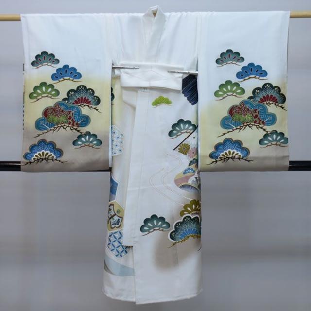 お宮参り のしめ 新品 金刺繍 男の子 男児 正絹 NO23625