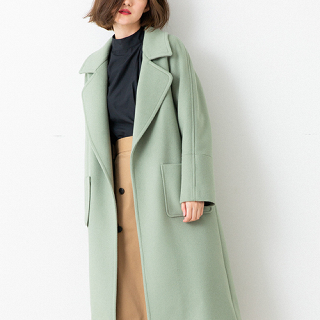 Frill big collar coat(L) アウター | indiamigrationnow.org