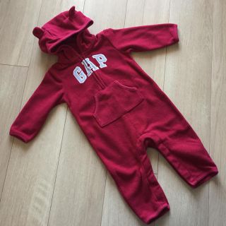 ベビーギャップ(babyGAP)のフリース ロンパース GAP(ロンパース)