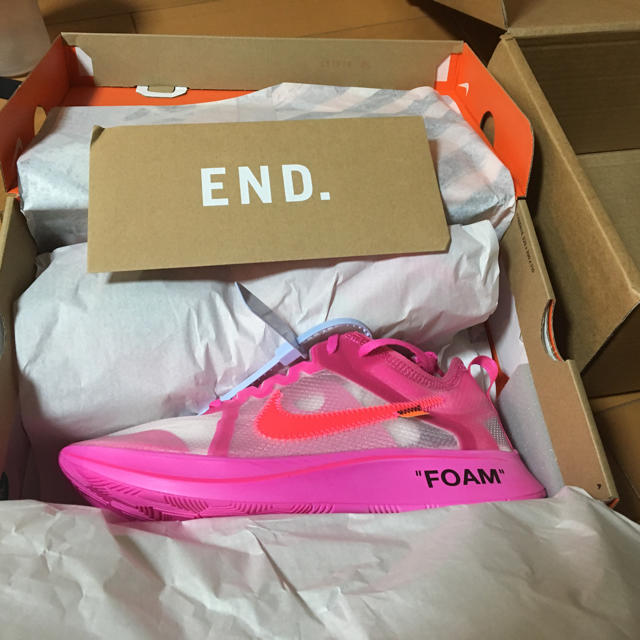 OFF-WHITE - the ten zoom fly pink