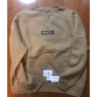 ルーカ(RVCA)のRVCAルーカ 別注ビッグシルエット ロゴワッペン クルーネックスウェットM(スウェット)