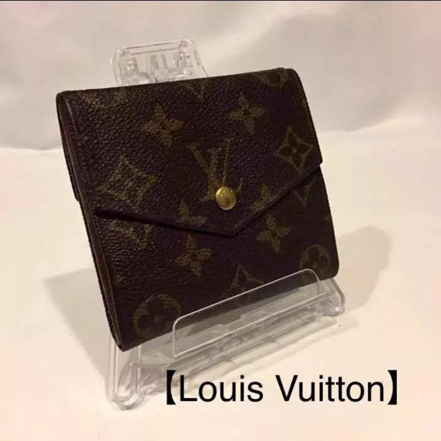 LOUIS VUITTON(ルイヴィトン)の156 【良品】ヴィトン モノグラム 3つ折り財布 Ｗホック レディースのファッション小物(財布)の商品写真