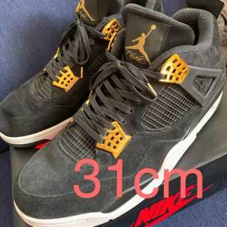 ナイキ(NIKE)のささみ様専用 NIKE AIR  JORDAN 4 RETRO 31cm(スニーカー)