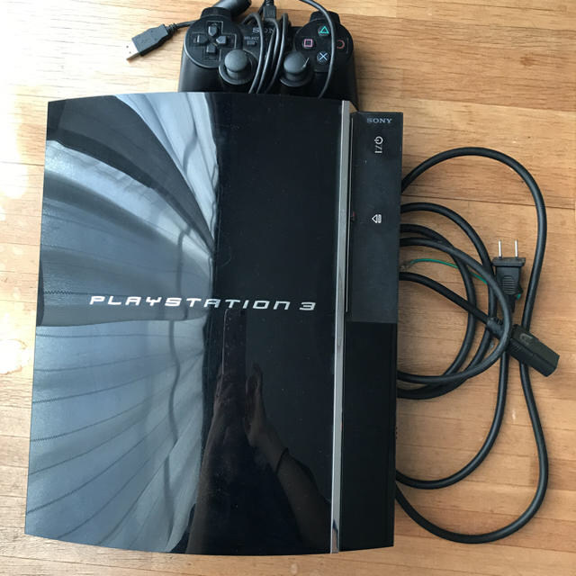 PlayStation3(プレイステーション3)のPS3 本体 コントローラ付き エンタメ/ホビーのゲームソフト/ゲーム機本体(家庭用ゲーム機本体)の商品写真
