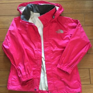 ザノースフェイス(THE NORTH FACE)のノースフェイス 女子 130 レインジャケット 雨具(ジャケット/上着)