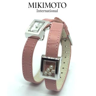 ミキモト(MIKIMOTO)のミキモト ダブルブレスウォッチ(腕時計)