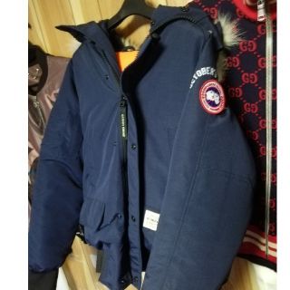 カナダグース(CANADA GOOSE)のカナダグース OVO ダウンジャケット ボンバー ニット ベスト パーカー(ダウンジャケット)