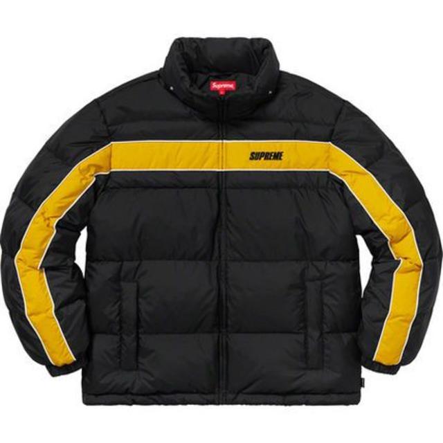 Supreme Stripe Panel Down Jacket S ダウン