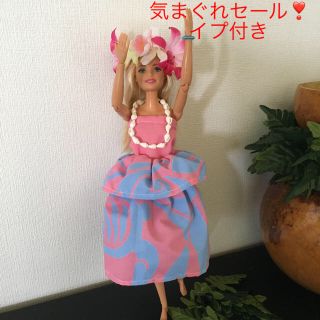 バービー(Barbie)のバービー人形 フラダンス衣装 【No.76】(人形)