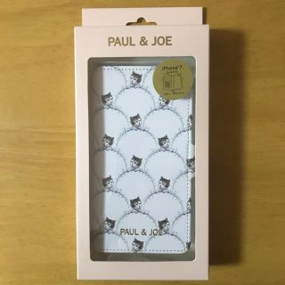 ポールアンドジョー(PAUL & JOE)のポール&ジョー☆美品 箱付き☆iPhone6,6s,7 手帳型ケース 猫(iPhoneケース)