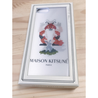 メゾンキツネ(MAISON KITSUNE')のメゾンキツネ iPhoneケース iPhone8(iPhoneケース)