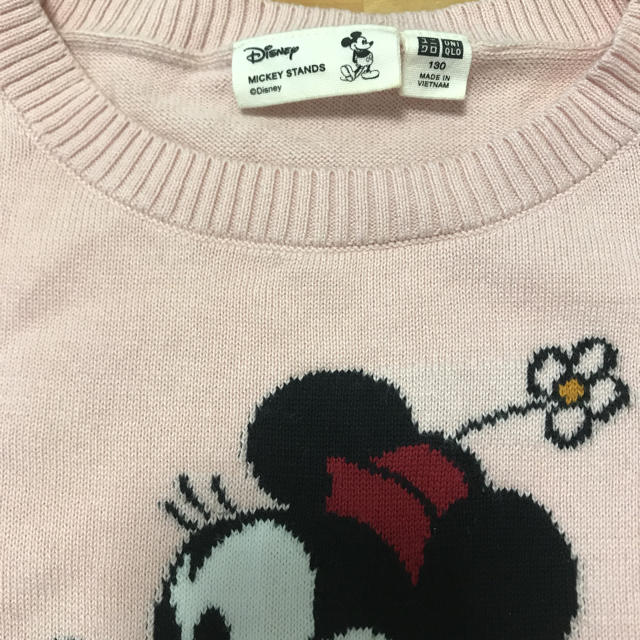 UNIQLO(ユニクロ)のニット キッズ/ベビー/マタニティのキッズ服女の子用(90cm~)(ニット)の商品写真