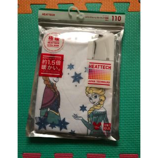 ユニクロ(UNIQLO)のアナ雪ヒートテック110サイズ(Tシャツ/カットソー)