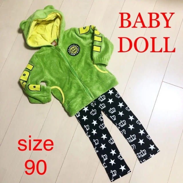 BABYDOLL(ベビードール)のBABY DOLL セットアップ サイズ90 キッズ/ベビー/マタニティのキッズ服男の子用(90cm~)(その他)の商品写真