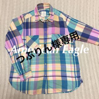 アメリカンイーグル(American Eagle)のAmerican Eagle ネルシャツ チェックシャツ(シャツ/ブラウス(長袖/七分))