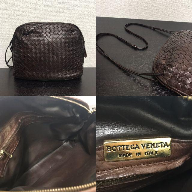 Bottega Veneta(ボッテガヴェネタ)のボッテガヴェネタ　ショルダーバッグ　イントレチャート　ダークブラウン　 レディースのバッグ(ショルダーバッグ)の商品写真