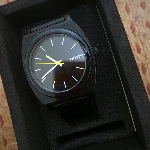 NIXON(ニクソン)のNIXON タイムテラー 黒 レディースのファッション小物(腕時計)の商品写真