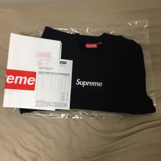 シュプリーム(Supreme)のBox Logo Crewneck Black (スウェット)