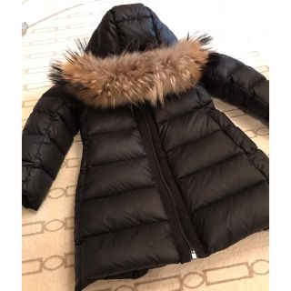 モンクレール(MONCLER)のna.☆ご専用です。モンクレール キッズ 4A 黒  美品  (ジャケット/上着)