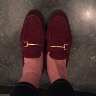 グッチ(Gucci)のGucci スエードローファー(ローファー/革靴)