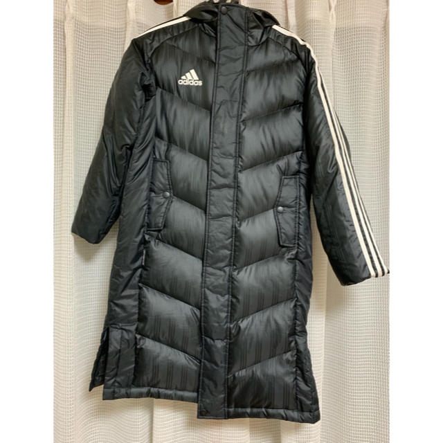 adidas(アディダス)のadidas 140cmベンチコート  キッズ/ベビー/マタニティのキッズ服男の子用(90cm~)(コート)の商品写真