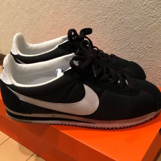 ナイキ(NIKE)の専用  ナイキ コルテッツナイロン  ブラック25.5cm(スニーカー)