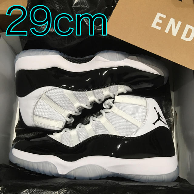 NIKE - 29cm AIR JORDAN 11 CONCORD コンコルド ジョーダン11の通販 by ...