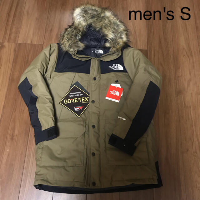 新品 未使用 ノース マウンテンダウンコート メンズS GORE-TEX