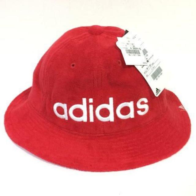 adidas(アディダス)のadidas アディダス  TERRY METRO HAT メトロ ハット 赤 メンズの帽子(ハット)の商品写真