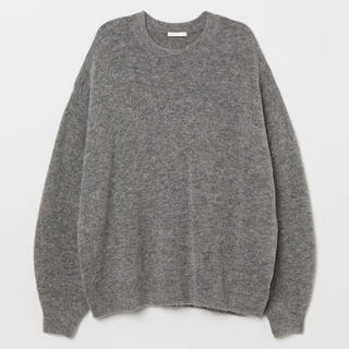 エイチアンドエム(H&M)の[新品]h&m セーター グレー XS レディース 今季 ニット(ニット/セーター)