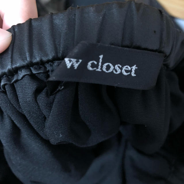 w closet(ダブルクローゼット)のチュールスカート レディースのスカート(ひざ丈スカート)の商品写真